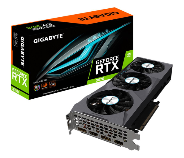 Gigabyte GeForce RTX 3070 EAGLE OC 8GB GDDR6